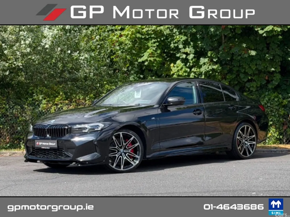 BMW 3-Series Saloon, Petrol Plug-in Hybrid, 2024, Black