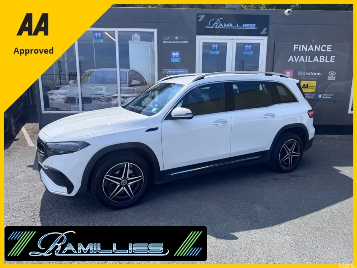 Mercedes-Benz EQB SUV, Electric, 2022, White