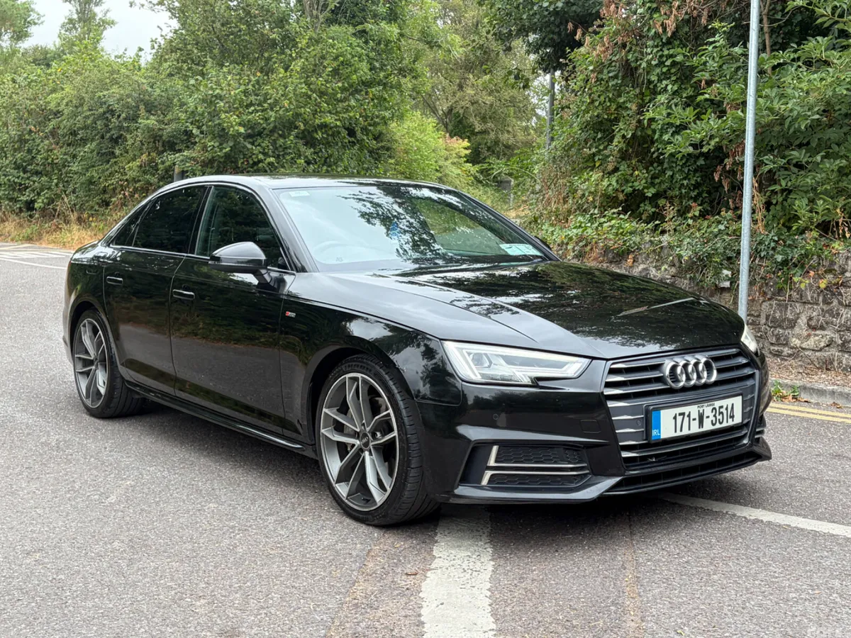 Audi A4 Saloon, Diesel, 2017, Black