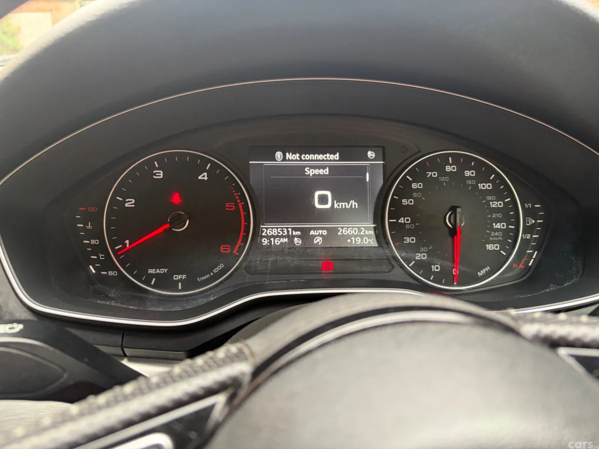 Audi A4 Saloon, Diesel, 2017, Black