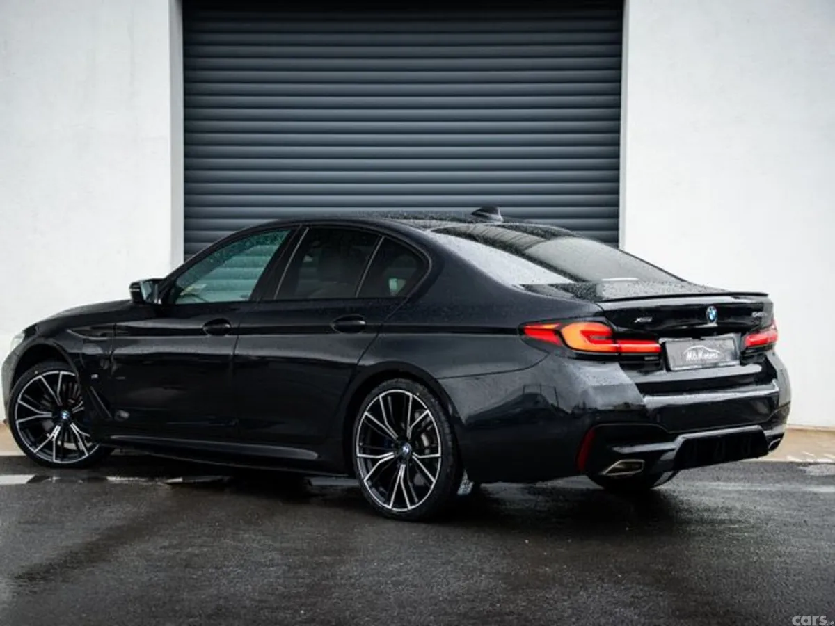 BMW 5-Series Saloon, Petrol Plug-in Hybrid, 2021, Black