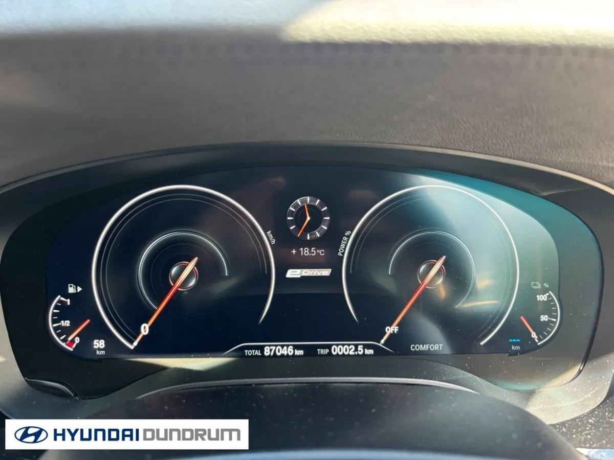 BMW 5-Series Saloon, Petrol Plug-in Hybrid, 2018, Black