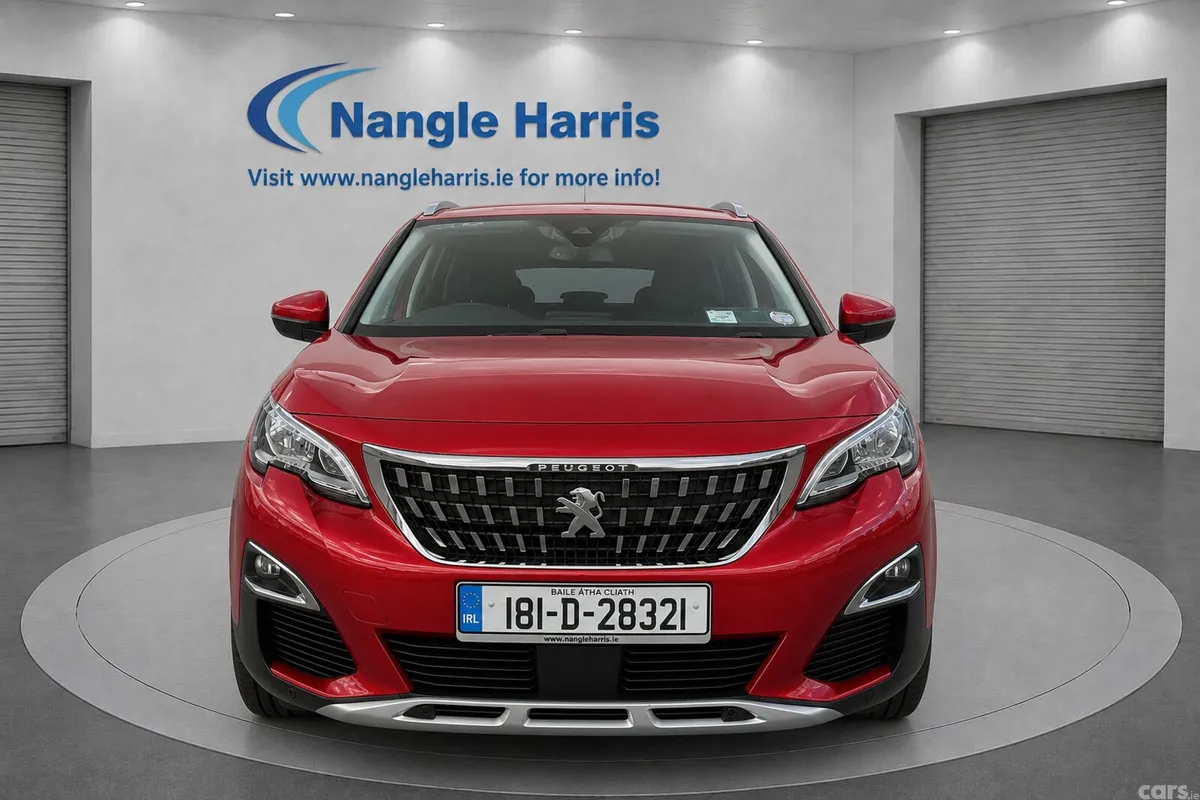 Peugeot 3008 MPV, Diesel, 2018, Red