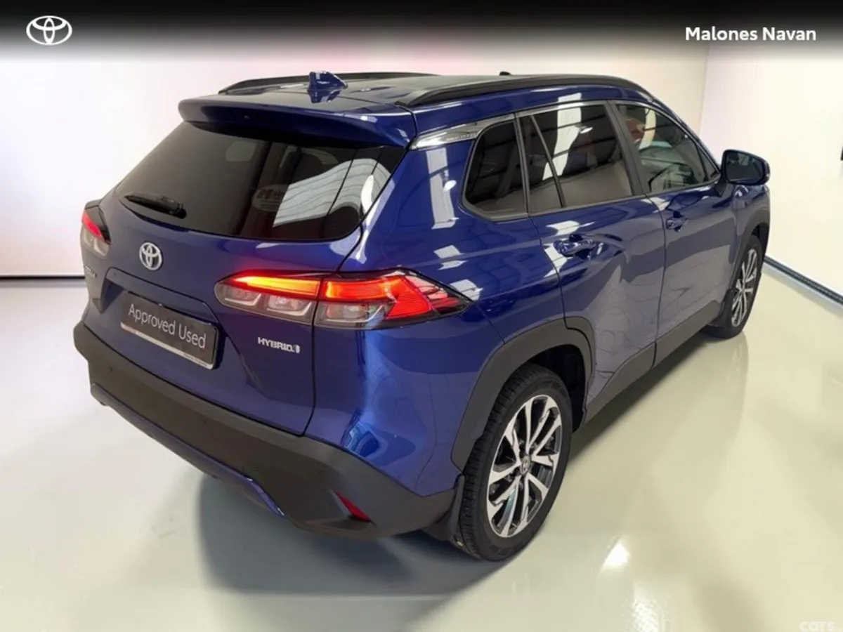 Toyota Corolla Cross SUV, Petrol Hybrid, 2024, Blue