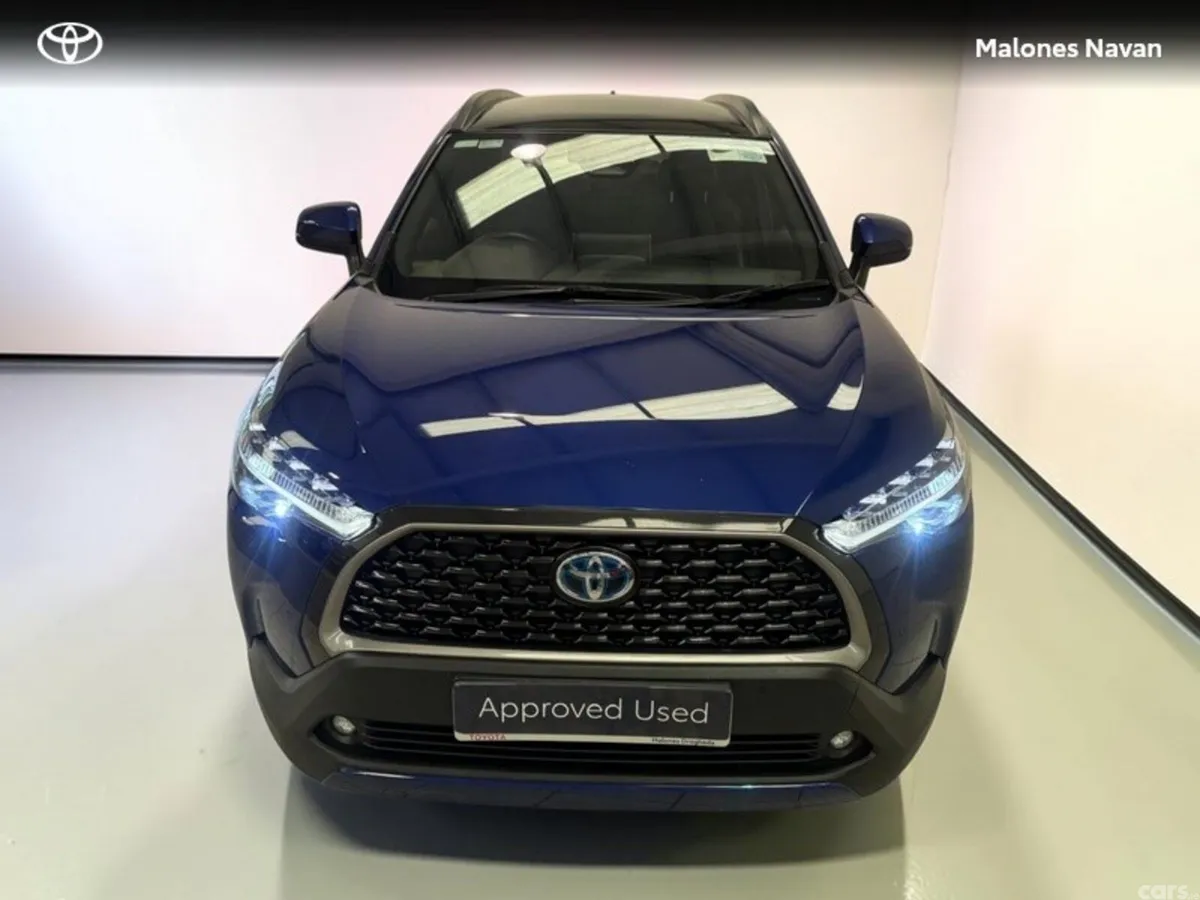Toyota Corolla Cross SUV, Petrol Hybrid, 2024, Blue