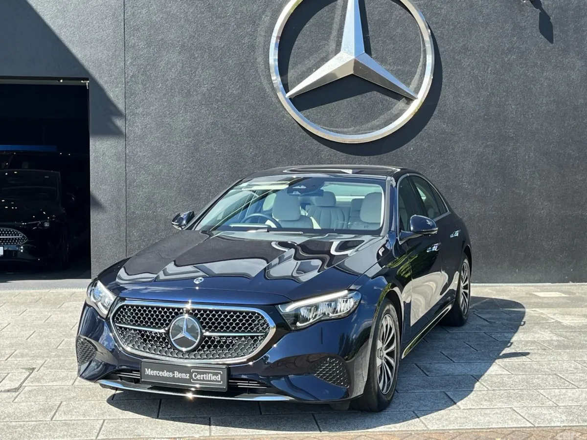 Mercedes-Benz E-Class Saloon, Diesel Hybrid, 2026, Blue