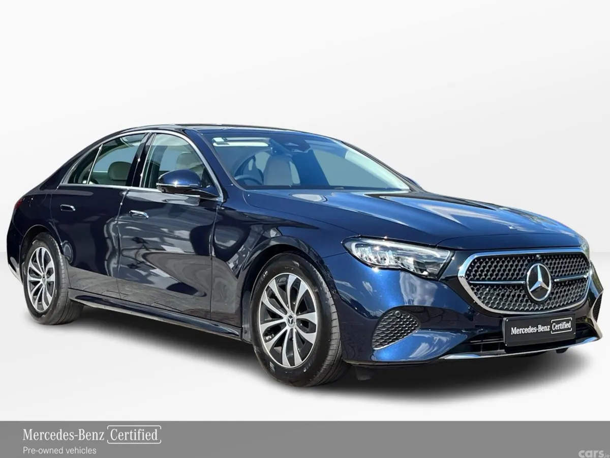 Mercedes-Benz E-Class Saloon, Diesel Hybrid, 2026, Blue