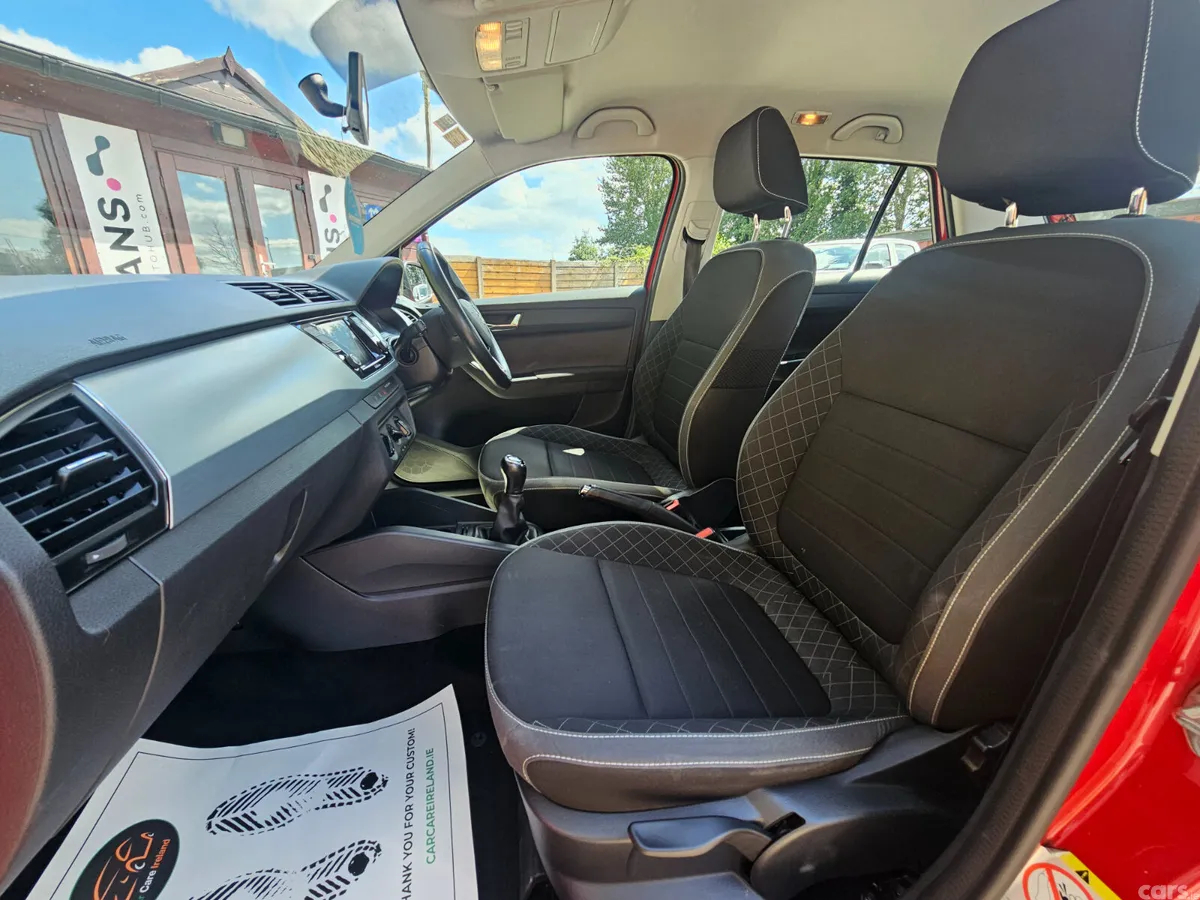 Skoda Fabia Hatchback, Petrol, 2019, Red