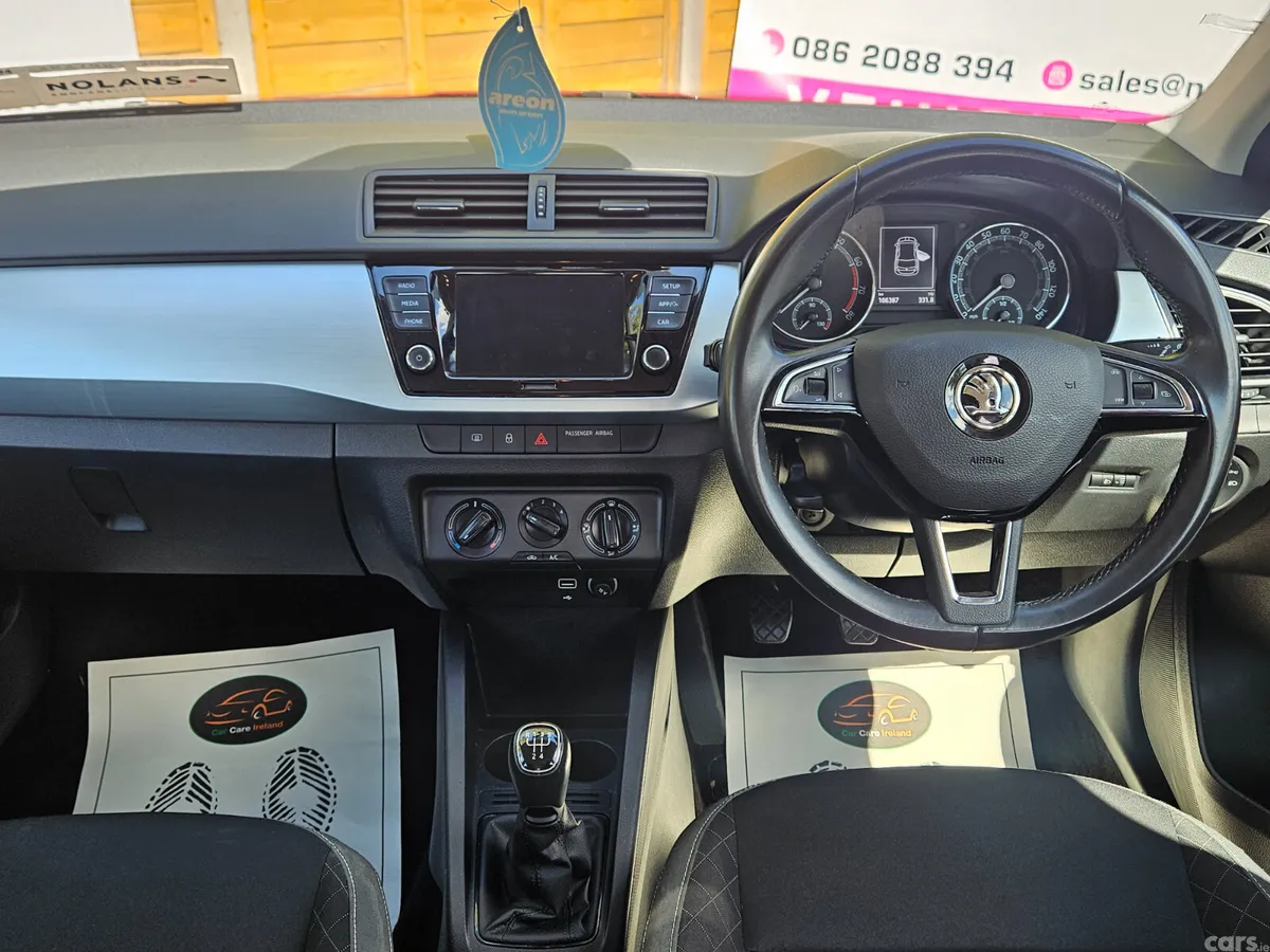 Skoda Fabia Hatchback, Petrol, 2019, Red