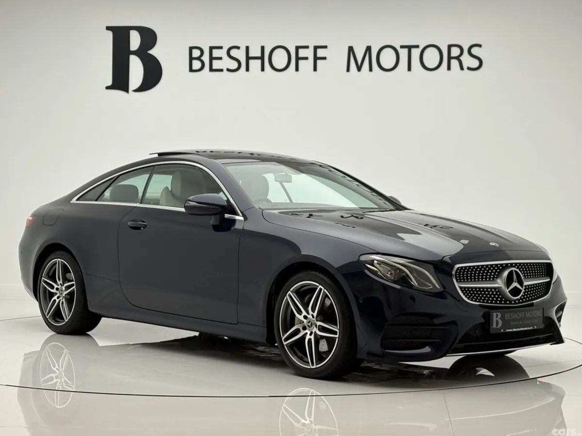 Mercedes-Benz E-Class Coupe, Petrol, 2019, Blue