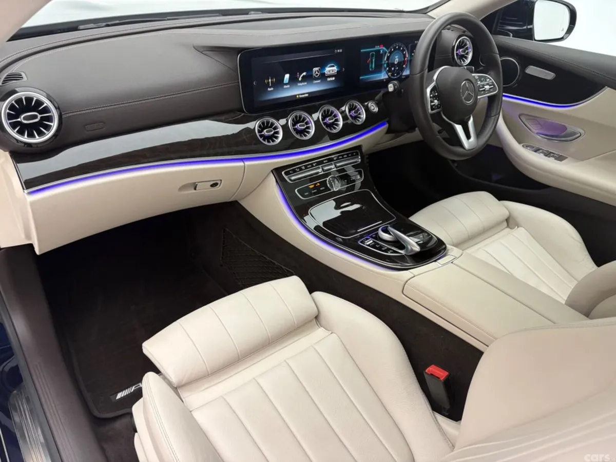 Mercedes-Benz E-Class Coupe, Petrol, 2019, Blue