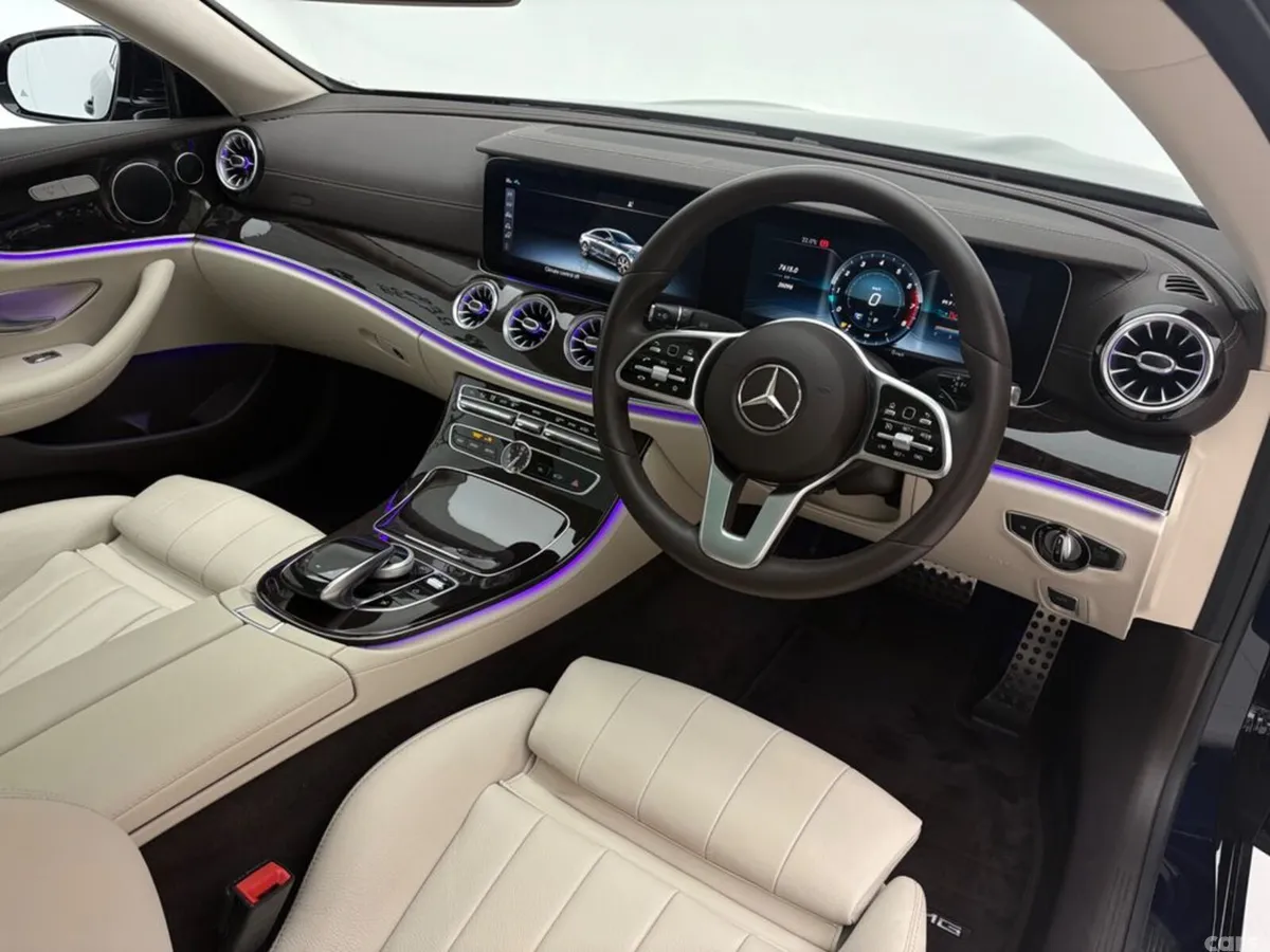 Mercedes-Benz E-Class Coupe, Petrol, 2019, Blue
