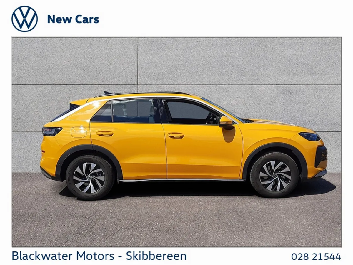 Volkswagen T-Roc SUV, Petrol, 2026, Yellow