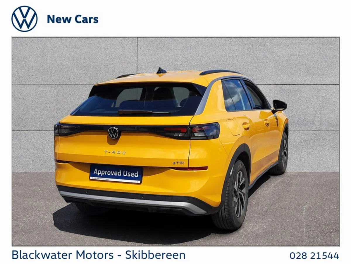 Volkswagen T-Roc SUV, Petrol, 2026, Yellow