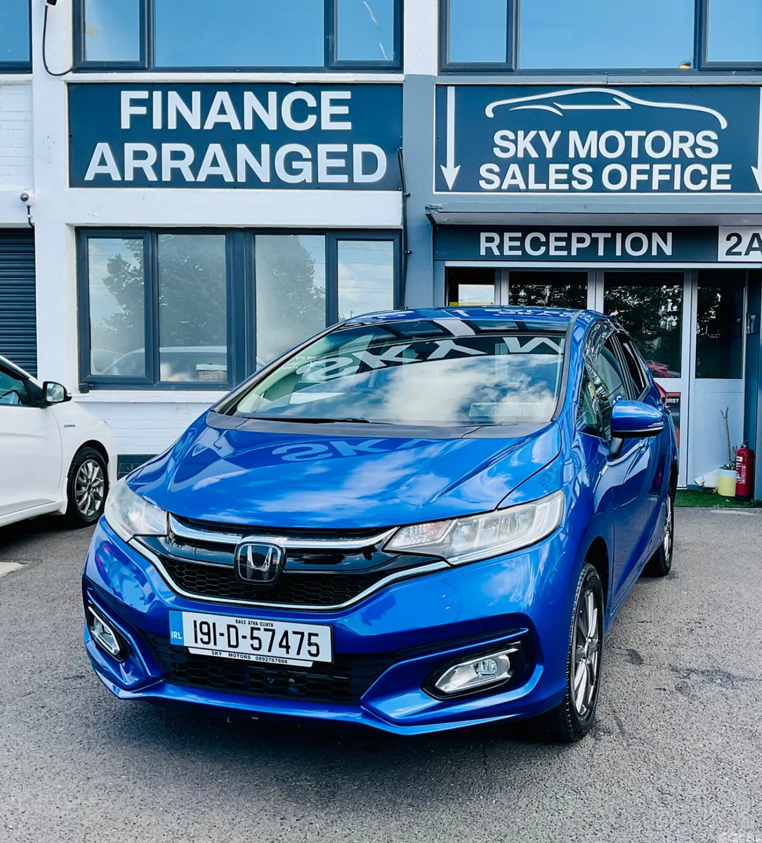 Honda Fit Hatchback, Petrol Hybrid, 2019, Blue