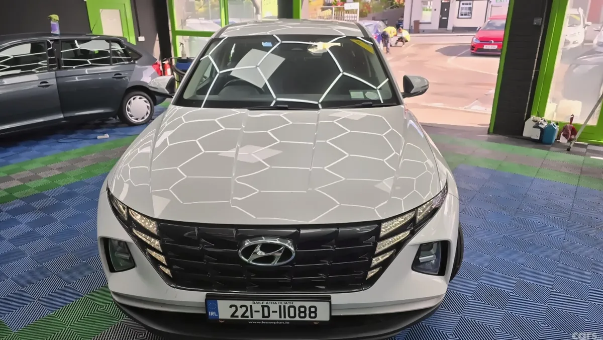 Hyundai Tucson SUV, Petrol Hybrid, 2022, White