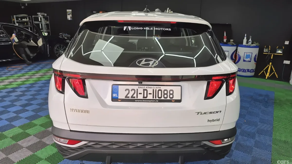 Hyundai Tucson SUV, Petrol Hybrid, 2022, White