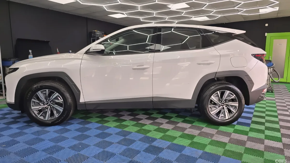 Hyundai Tucson SUV, Petrol Hybrid, 2022, White