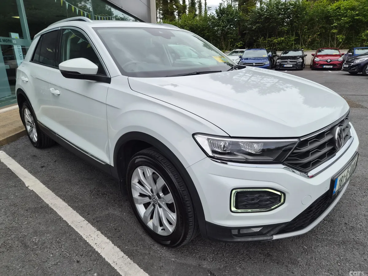 Volkswagen T-Roc SUV, Petrol, 2018, White