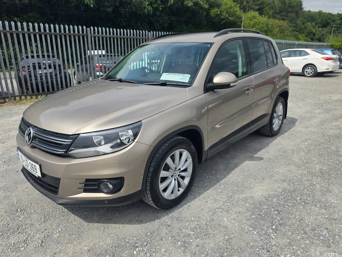 Volkswagen Tiguan SUV, Diesel, 2015, Brown