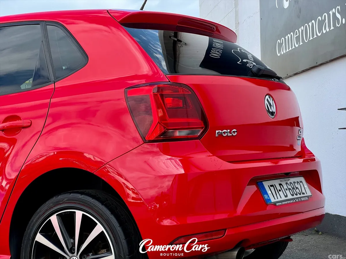 Volkswagen Polo Hatchback, Petrol, 2017, Red