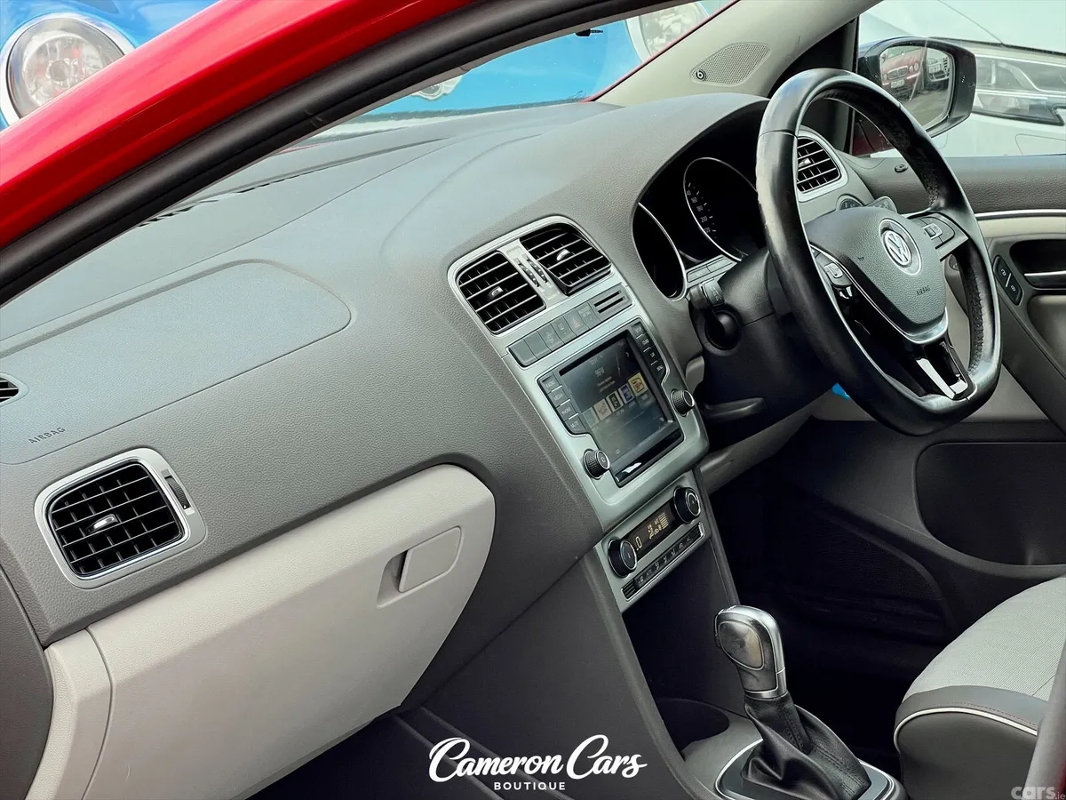 Volkswagen Polo Hatchback, Petrol, 2017, Red