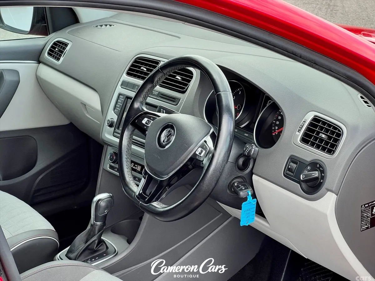 Volkswagen Polo Hatchback, Petrol, 2017, Red