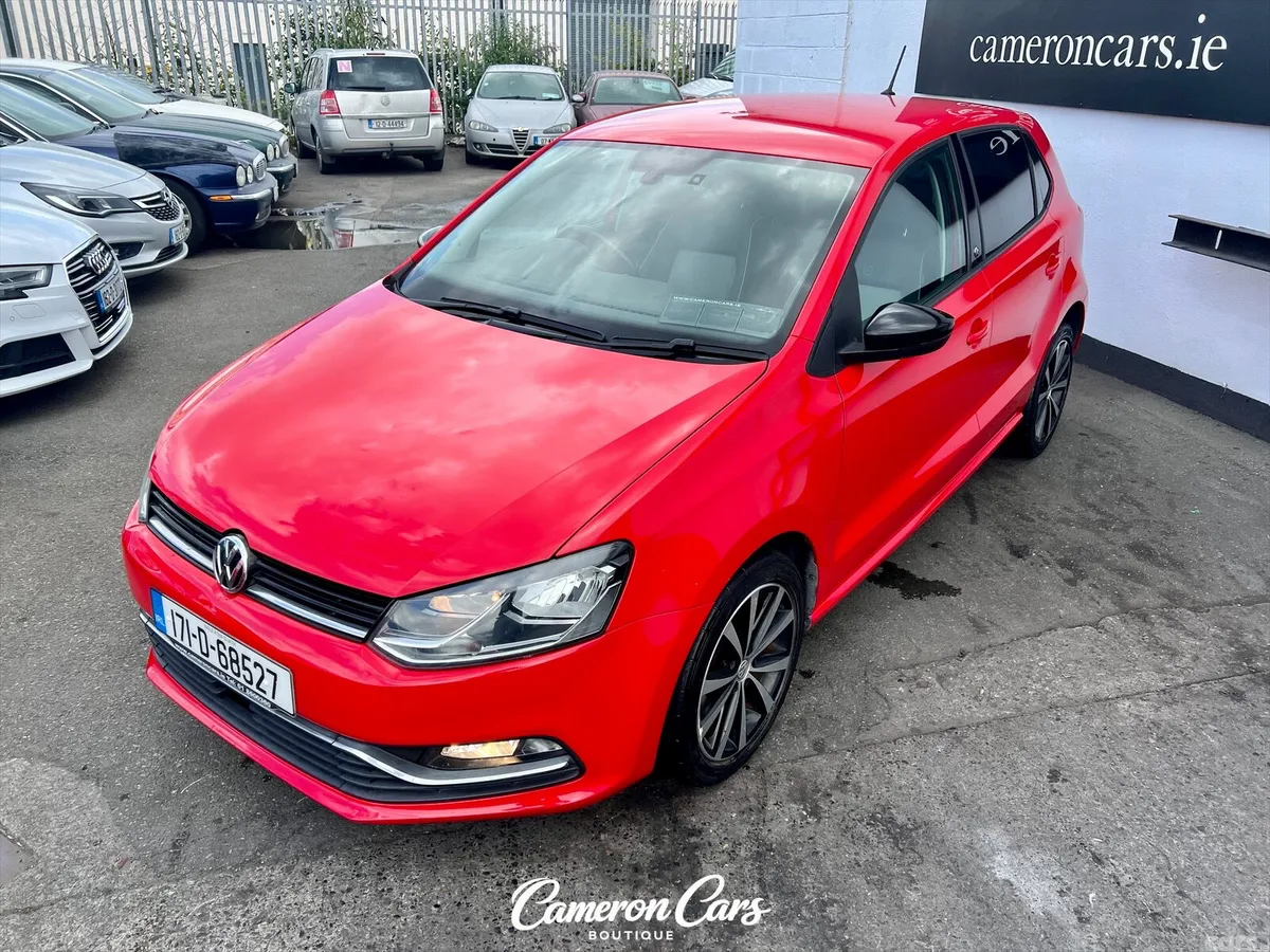 Volkswagen Polo Hatchback, Petrol, 2017, Red