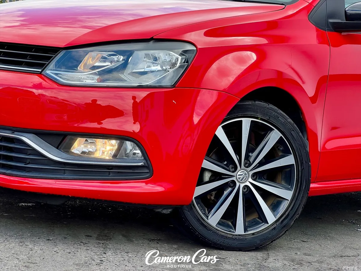 Volkswagen Polo Hatchback, Petrol, 2017, Red