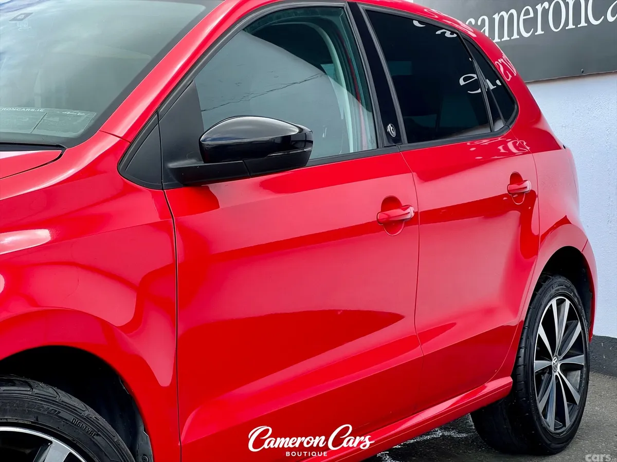 Volkswagen Polo Hatchback, Petrol, 2017, Red
