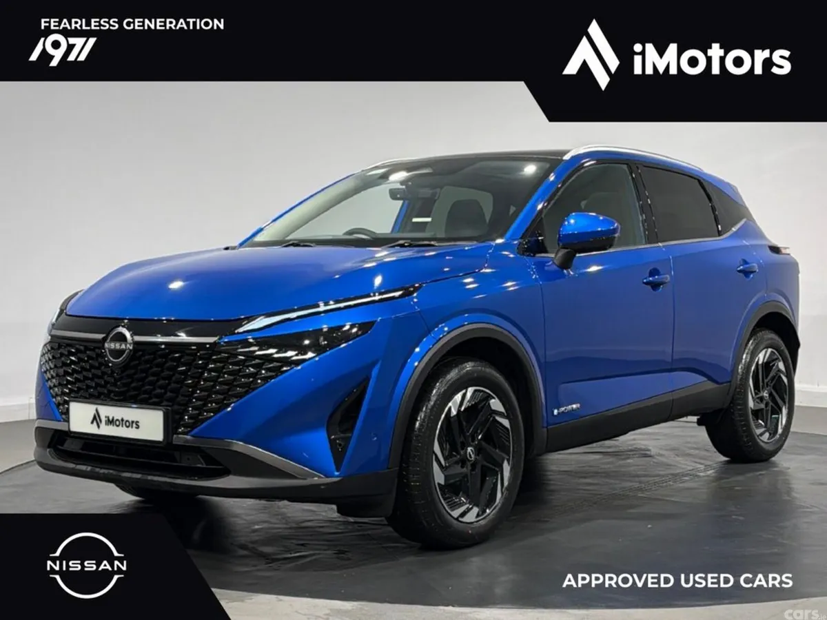 Nissan Qashqai SUV, Petrol Hybrid, 2026, Blue