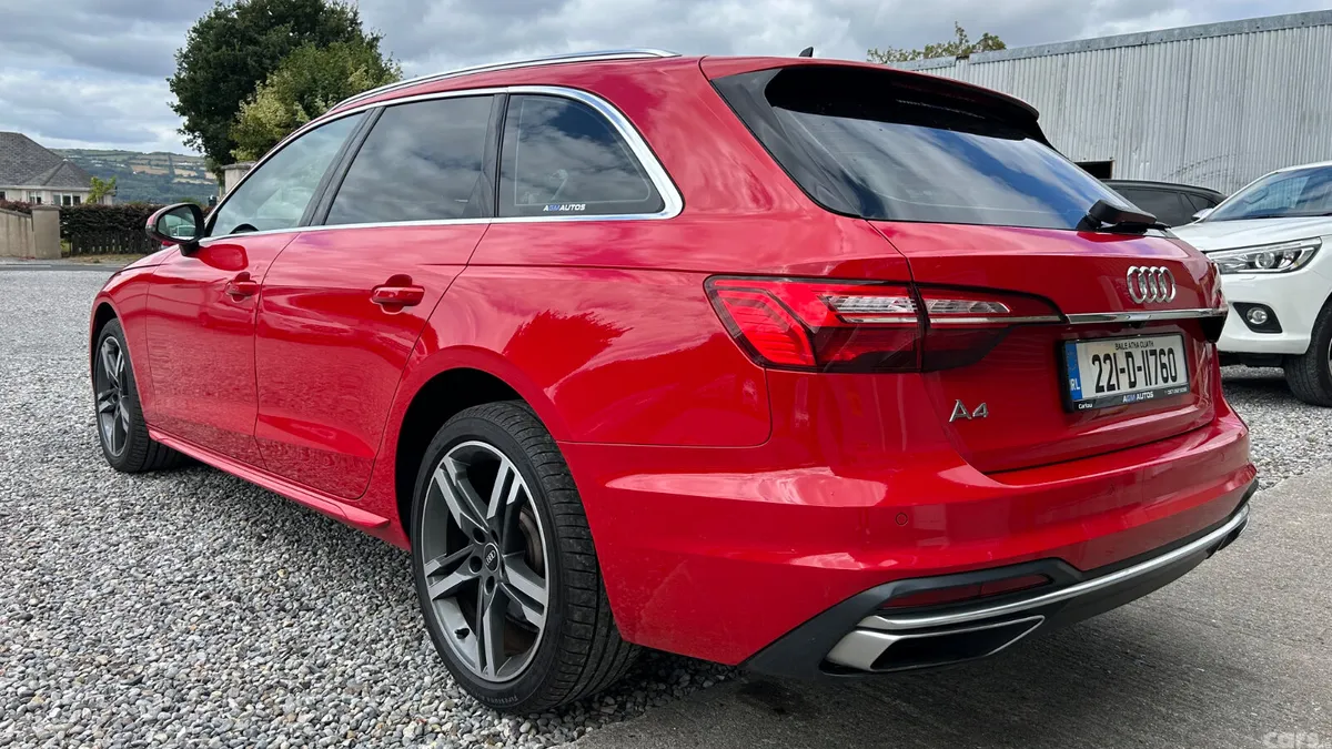 Audi A4 Estate, Diesel, 2022, Red