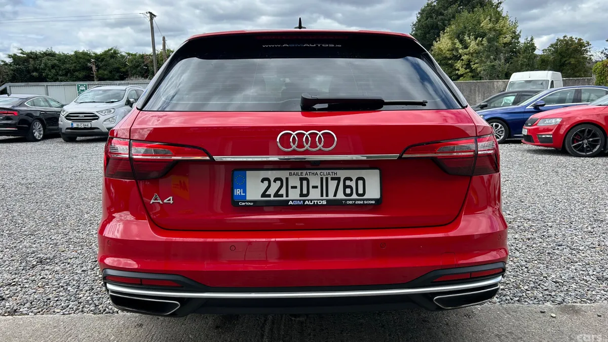 Audi A4 Estate, Diesel, 2022, Red