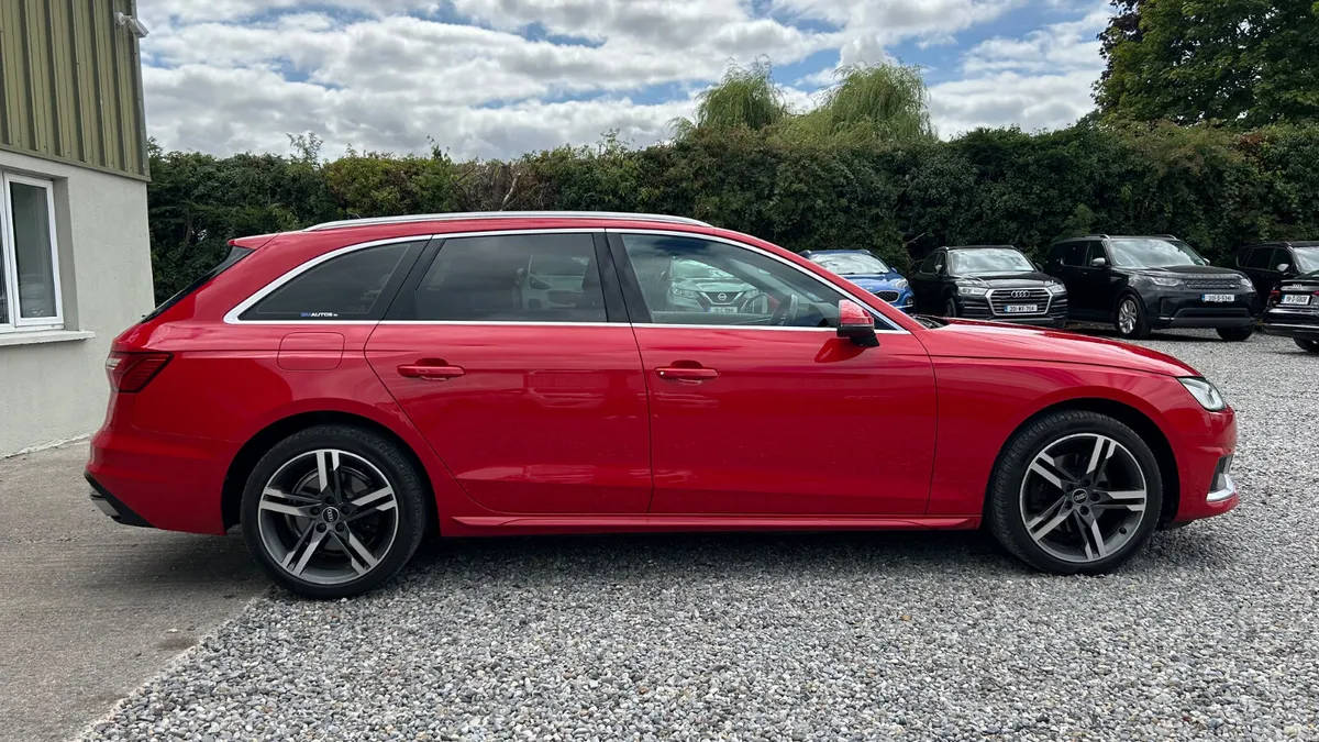 Audi A4 Estate, Diesel, 2022, Red