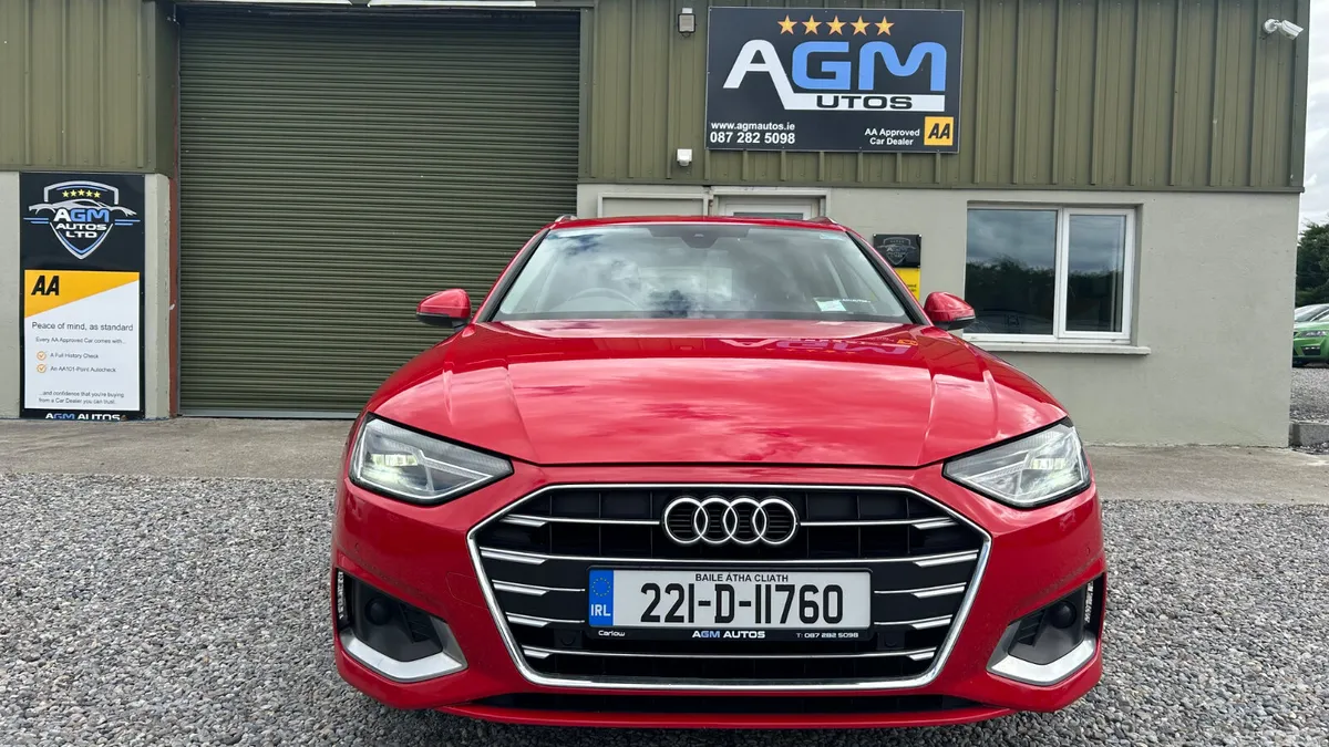 Audi A4 Estate, Diesel, 2022, Red