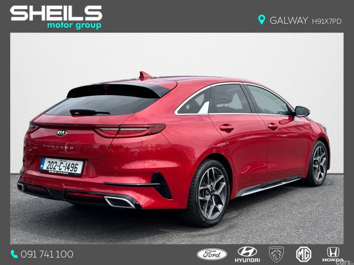 Kia ProCeed Hatchback, Petrol, 2020, Red