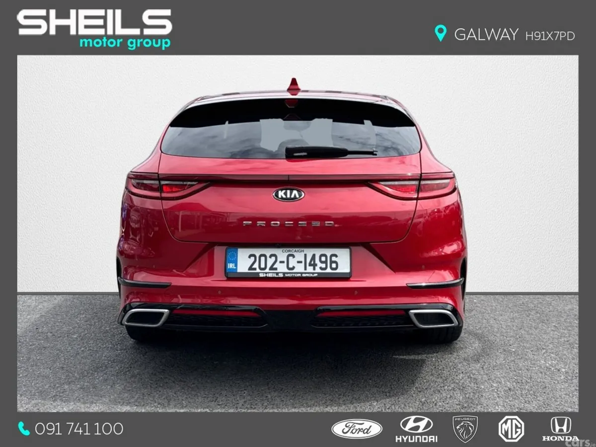 Kia ProCeed Hatchback, Petrol, 2020, Red