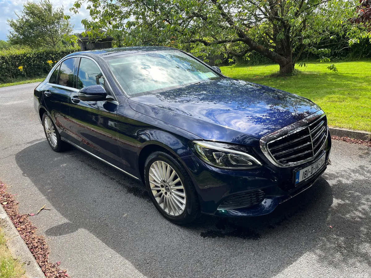 Mercedes-Benz C-Class Saloon, Diesel, 2018, Blue