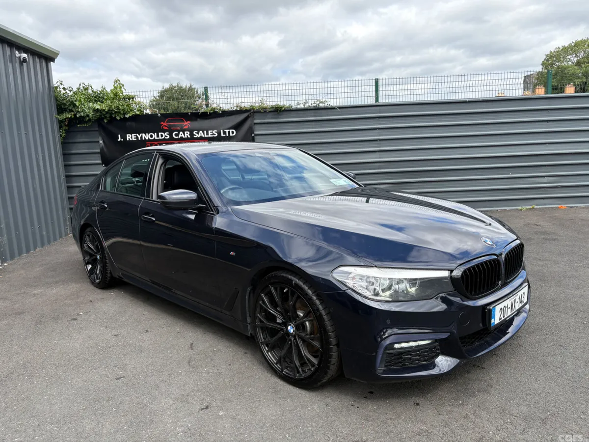 BMW 5-Series Saloon, Diesel, 2020, Black