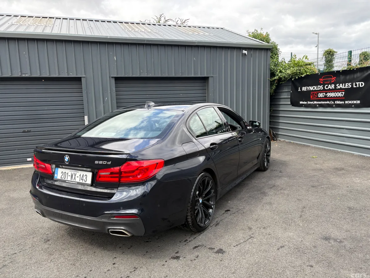 BMW 5-Series Saloon, Diesel, 2020, Black