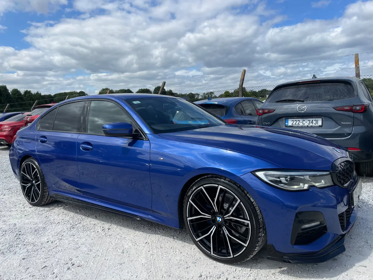 BMW 3-Series Saloon, Diesel, 2019, Blue