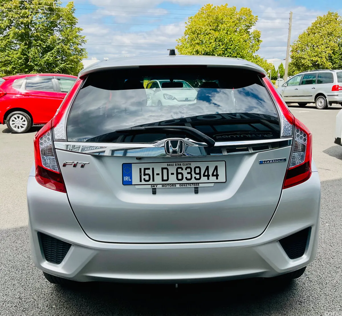 Honda Fit Hatchback, Petrol Hybrid, 2015, Silver