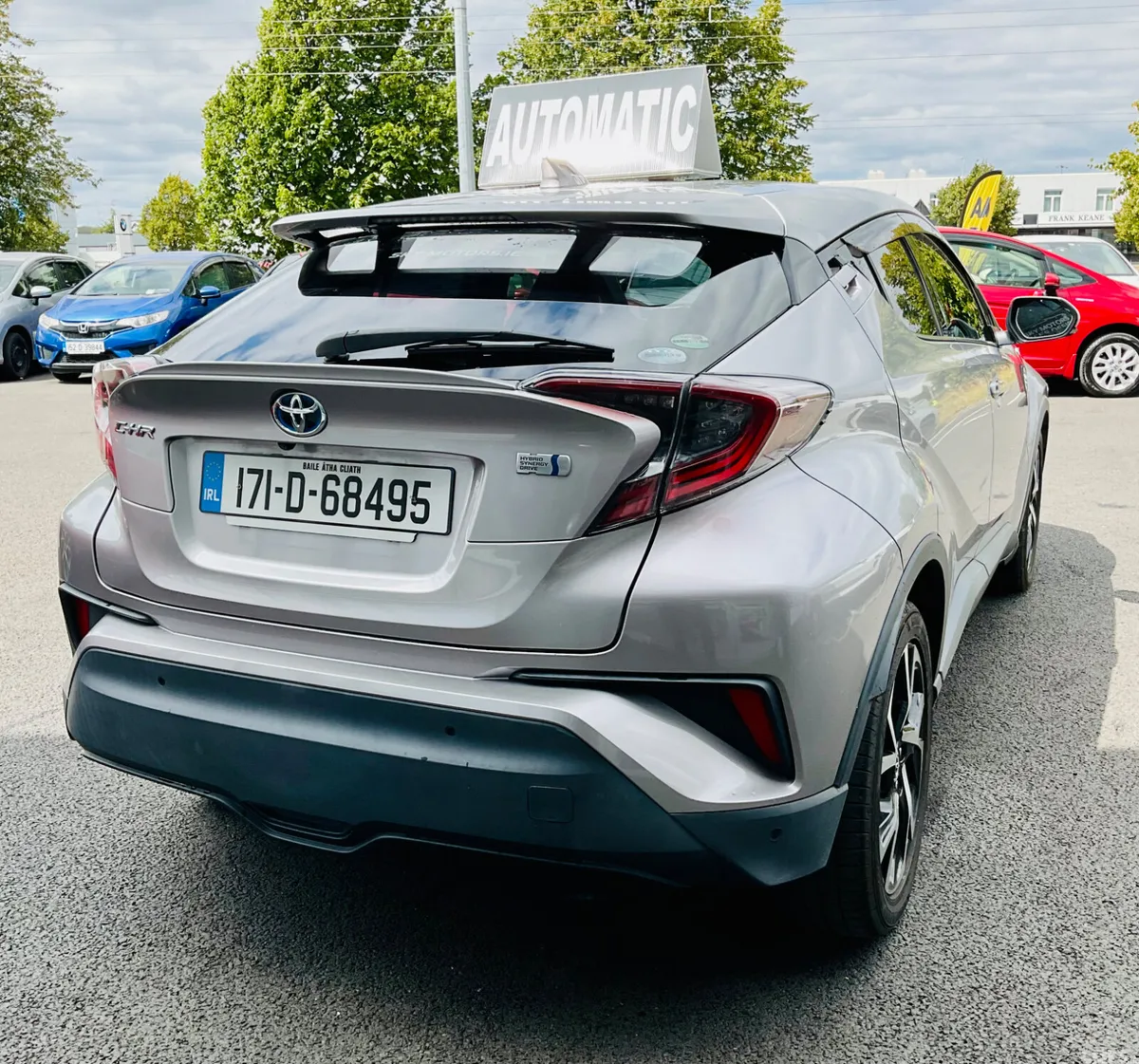 Toyota C-HR Hatchback, Petrol Hybrid, 2017, Silver