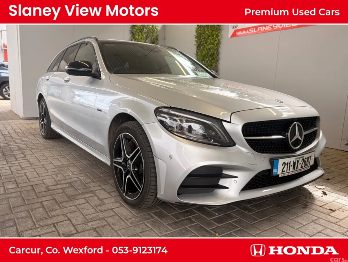 Mercedes-Benz C-Class Estate, Diesel Plug-in Hybrid, 2021, Silver