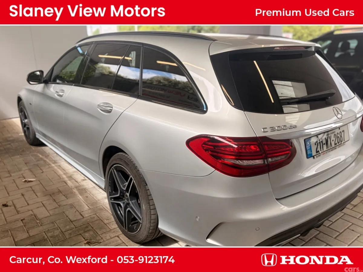Mercedes-Benz C-Class Estate, Diesel Plug-in Hybrid, 2021, Silver