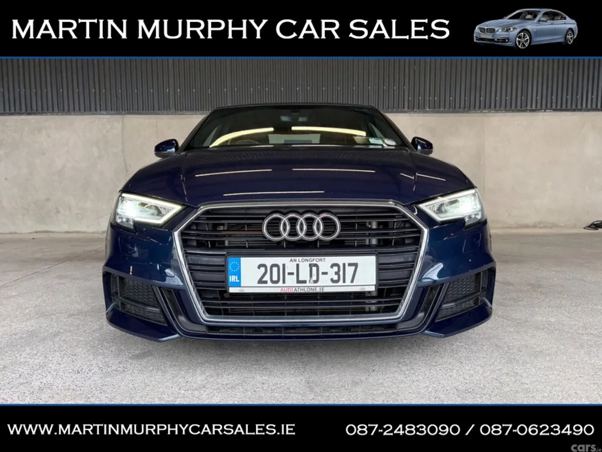 Audi A3 Saloon, Diesel, 2020, Blue