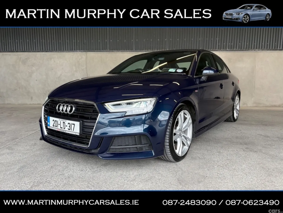 Audi A3 Saloon, Diesel, 2020, Blue