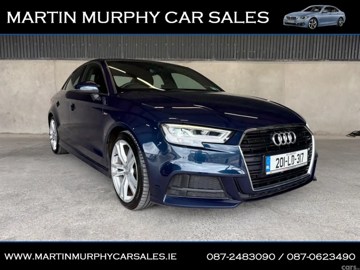 Audi A3 Saloon, Diesel, 2020, Blue