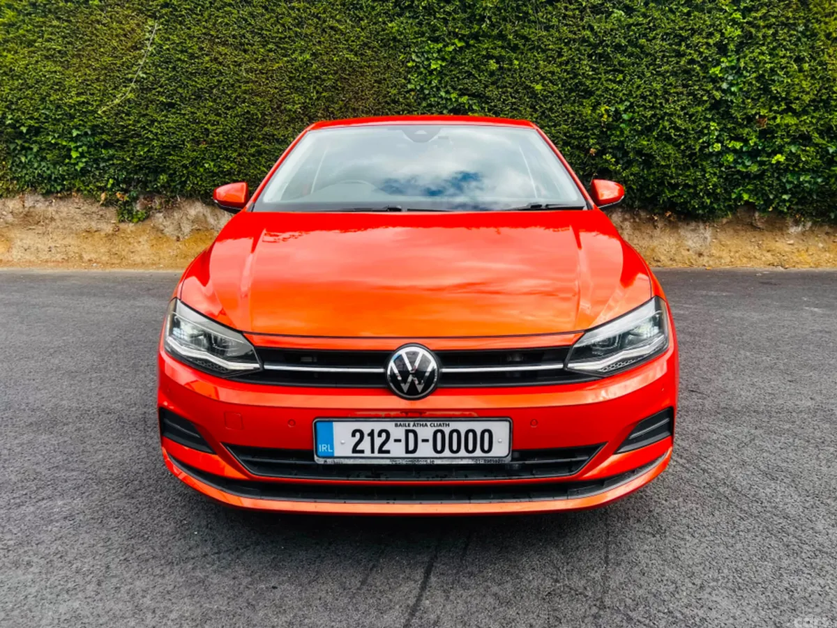 Volkswagen Polo Hatchback, Petrol, 2021, Orange