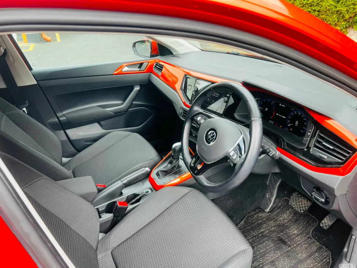Volkswagen Polo Hatchback, Petrol, 2021, Orange